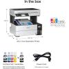 Epson EcoTank Pro ET-5150 Wireless Color All-in-One Supertank Printer with Scanner, Copier, Plus Auto Document Feeder, Large, White(ET-5180 (Renewed))