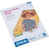 Epson Glossy Photo Paper, 8.5 x 11 Inches, 20 Sheets per Pack (S041141),White