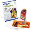 Epson Photo Quality Self-adhesive Sheets (8.3×11.7 Inches, 10 Sheets) (S041106),White