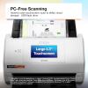Epson RapidReceipt RR-600W Wireless Desktop Color 2-Sided Receipt & Document Scanner with ScanSmart AI PRO Receipt Management & PDF Software for PC & Mac, Touchscreen & 100-Page Auto Document Feeder