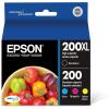 Epson T200XL-BCS DURA Ultra High Capacity Cartridge Ink Black and Color Combo Pack & T220XL120-S DURA Ultra Black High Capacity Cartridge Ink