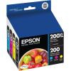 Epson T200XL-BCS DURA Ultra High Capacity Cartridge Ink Black and Color Combo Pack & T220XL120-S DURA Ultra Black High Capacity Cartridge Ink