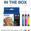 Epson T212 Claria Standard Capacity Cartridge Ink – Black, T212120-S & T212 Claria Standard Capacity Cartridge Ink – Color Combo Pack