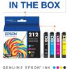Epson T212 Claria Standard Capacity Cartridge Ink – Black and Color Combo Pack & T212 Claria Standard Capacity Cartridge Ink – Black, T212120-S
