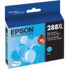 Epson T288XL120 288XL Expression Home XP-330 340 430 434 440 446 Ink Cartridge (Black) in Retail Packaging & T288XL220 DURA Ultra Cyan High Capacity Cartridge Ink