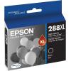 Epson T288XL120 288XL Expression Home XP-330 340 430 434 440 446 Ink Cartridge (Black) in Retail Packaging & T288XL420 DURA Ultra Yellow High Capacity Cartridge Ink