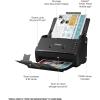 Epson Workforce ES-500W II Wireless Color Duplex Desktop Document Scanner for PC and Mac, with Auto Document Feeder (ADF) and Scan from Smartphone or Tablet (Renewed)(ES-500W II – Renewed)