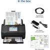 Epson Workforce ES-580W Wireless Color Duplex Desktop Document Scanner for PC and Mac with 100-sheet Auto Document Feeder (ADF) and Intuitive 4.3″ Touchscreen