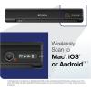 Epson Workforce ES-60W Wireless Portable Sheet-fed Document Scanner for PC and Mac 10.7″ x 1.9″ x 1.4″