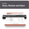 Epson Workforce ES-60W Wireless Portable Sheet-fed Document Scanner for PC and Mac Black, Small (Renewed Premium)
