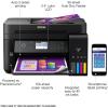 Epson Workforce ET-3750 EcoTank Wireless Color All-in-One Supertank Printer with Scanner, Copier and Ethernet (Renewed), Black,Cyan,Magenta and Yellow, 14.8″ x 13.7″ x 9.1″