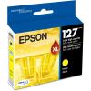 EPSON 127 DURABrite Ultra Ink Yellow Cartridge For NX-530, NX-625, WF-3520, WF-3530, WF-3540, WF-545, WF-60, WF-630, WF-633, WF-635, WF-645, WF-7010, WF-7510, WF-7520, WF-840, WF-845