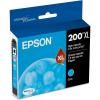 EPSON 200 DURABrite Ultra Ink High Capacity Black & Standard Color Cartridge Combo Pack (T200XL-BCS) Works with WorkForce WF-2520, WF-2530, WF-2540, Expression XP-200, XP-300, XP-310, XP-400, XP-410, Black and color combo pack(Cyan)