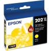 EPSON 202 Claria Ink High Capacity Yellow Cartridge (T202XL420-S) Works with WorkForce WF-2860, Expression XP-5100(Yellow)