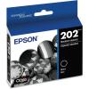 EPSON 202 Claria Ink Standard Capacity Black Cartridge (T202120-S) Works with WorkForce WF-2860, Expression XP-5100(Black)