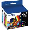 EPSON 202 Claria Ink Standard Capacity Color Combo Pack (T202520-S) Works with WorkForce WF-2860, Expression XP-5100