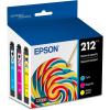 EPSON 212 Claria Ink Standard Capacity Color Combo Pack (T212520-S) Works with WorkForce WF-2830, WF-2850, Expression XP-4100, XP-4105(Ink Cartridge)