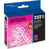 EPSON 252 DURABrite Ultra Ink High Capacity Magenta Cartridge (T252XL320-S) Works with WorkForce WF-3620, WF-3640, WF-7110, WF-7610, WF-7620, WF-7710, WF-7720, WF-7210