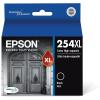 EPSON 254 DURABrite Ultra Ink High Capacity Black Cartridge (T254XL120-S) Works with WorkForce WF-3620, WF-3640, WF-7110, WF-7610, WF-7620, WF-7710, WF-7720, WF-7210(Ink)