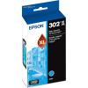 EPSON 302 Claria Premium Ink High Capacity Cyan Cartridge (T302XL220-S) Works with Expression Premium XP-6000, XP-6100