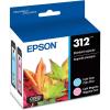 EPSON 312 Claria Photo HD Ink Standard Capacity (T312922-S) Works with Expression Photo XP-8500, XP-8600, XP-8700, XP-15000, Light cyan/light magenta(2 Count (Pack of 1))