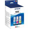 EPSON 522 EcoTank Ink Ultra-high Capacity Bottle Color Combo Pack (T522520-S) Works with EcoTank ET-2720, ET-2800, ET-2803, ET-2840, ET-4700, ET-4800, ET-4810(Ink)
