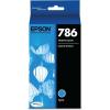 EPSON 786 DURABrite Ultra Ink Standard Capacity Cyan Cartridge (T786220) Works with WorkForce WF-5110, WF-5190, WF-5620, WF-5690