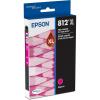 EPSON 812 DURABrite Ultra Ink High Capacity Magenta Cartridge (T812XL320-S) Works with WorkForce Pro WF-7310, WF-7820, WF-7840, WorkForce EC-C7000(Ink)