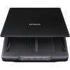 Epson – Perfection V39 II – Color Photo and Document Flatbed Scanner – 4800 dpi Optical Resolution – High-Rise, Removable Lid – Scan to Cloud – USB Power – Image Scanning – Black(Perfection V39)