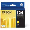 Epson 124 DURABrite Ultra Ink Standard Capacity Cyan Cartridge (T124220-S) Works with Stylus NX-125, NX-127, NX-130, NX-230, NX-330, NX-420, NX-430, Workforce WF-320, WF-323, WF-325, WF-435(Yellow)