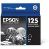Epson 125 DURABrite Ultra Ink Standard Capacity Black Cartridge (T125120-S) Works with Stylus NX-125, NX-127, NX-130, NX-230, NX-420, NX-530, NX-625, Workforce WF-320, WF-323, WF-325, WF-520