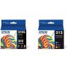 Epson 212 Claria Ink High Capacity Black & Standard Color Cartridge Combo Pack (T212XL-BCS) 212 Claria Ink Standard Capacity Color Combo Pack (T212520-S)