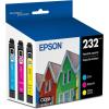 Epson 232 Claria Ink Standard Capacity Color Combo Pack (T232520-S) Works with Workforce WF-2930, WF-2950, Expression XP-4200, XP-4205(Standard Capacity)