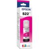 Epson 522 EcoTank Ink Ultra-high Capacity Bottle Magenta (T522320-S) Works with EcoTank ET-2400, ET-2720, ET-2800, ET-2803, ET-2840, ET-4700, ET-4800, ET-4810