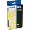 Epson 812 DURABrite Ultra Ink Standard Capacity Yellow Cartridge (T812420-S) Works with Workforce Pro WF-7310, WF-7820, WF-7840, Workforce EC-C7000(1 Count (Pack of 1))