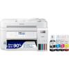 Epson EcoTank ET-3850 Wireless Color All-in-One Cartridge-Free Supertank Printer with Scanner, Copier, ADF and Ethernet – The Perfect Printer Home Office,White(ET-3843)