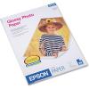 Epson Glossy Photo Paper, 8.5 x 11 Inches, 20 Sheets per Pack (S041141),White