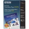 Epson S041468 Borderless Matte Paper Bright White, 11 In X 14 In(11 In X 14 In)