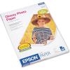 Epson S041649 Glossy Photo Paper, 52 lbs., Glossy, 8-1/2 x 11 (Pack of 50 Sheets)