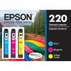 Epson T220520 DURABrite Ultra Color Multi-Pack Ink Cartridges Standard-Capacity (CMY) – Frustration Free Packaging Ink