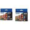 Epson T302XL-BCS Claria Premium Ink Cartridge Multi-Pack – High-Capacity Black and Standard & T302 Claria Standard-Capacity Ink Cartridge Multi-Pack – Photo Black and Color