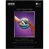 Epson Velvet Fine Art Paper (8.5×11 Inches, 20 Sheets) (S041636) , White(White)