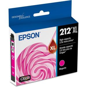 EPSON 212 Claria Ink High Capacity Magenta Cartridge (T212XL320-S) Works with WorkForce WF-2830, WF-2850, Expression XP-4100, XP-4105(1 Count (Pack of 1))