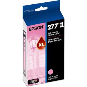 EPSON 277 Claria Photo HD Ink High Capacity Cyan Cartridge (T277XL220-S) Works with Expression Photo XP-850, XP-860, XP-950, XP-960, XP-970(Light magenta)