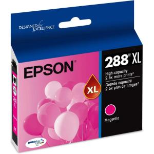 EPSON 288 DURABrite Ultra Ink High Capacity Magenta Cartridge (T288XL320-S) Works with Expression XP-330, XP-430, XP-434, XP-340, XP-440, XP-446(Magenta)
