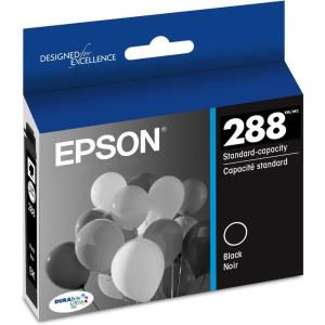 EPSON 288 DURABrite Ultra Ink Standard Capacity Black Cartridge (T288120-S) Works with Expression XP-330, XP-430, XP-434, XP-340, XP-440, XP-446(1 Count (Pack of 1))