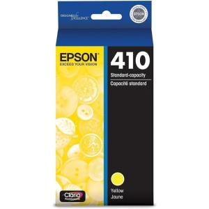 EPSON 410 Claria Premium Ink Standard Capacity Yellow Cartridge (T410420-S) Works with Expression Premium XP-530, XP-630, XP-640, XP-7100, XP-830