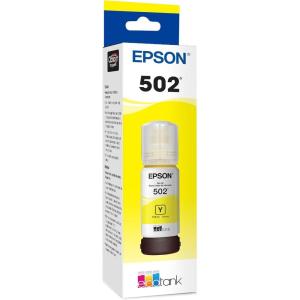 EPSON 502 EcoTank Ink Ultra-high Capacity Bottle Magenta Works with ET-2750, ET-2760, ET-2850, ET-3750, ET-3760, ET-3850, ET-4850, and other select EcoTank models, Magenta(Yellow)