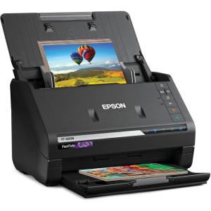 EPSON FastFoto FF-680W Wireless High-speed Photo and Document Scanning System (Renewed) , Black(FF-680 – Renewed)