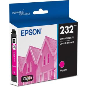 Epson 232 Claria Ink Standard Capacity Magenta Cartridge (T232320-S) Works with Workforce WF-2930, WF-2950, Expression XP-4200, XP-4205